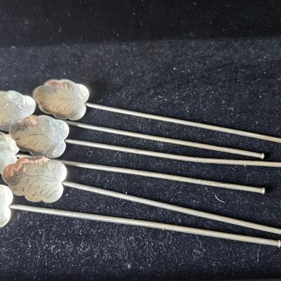 Sale Photo Thumbnail #570: These are in lovely condition, stamped sterling, Mexico