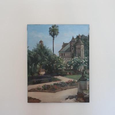 Original Painting of Tulane Campus Scene
