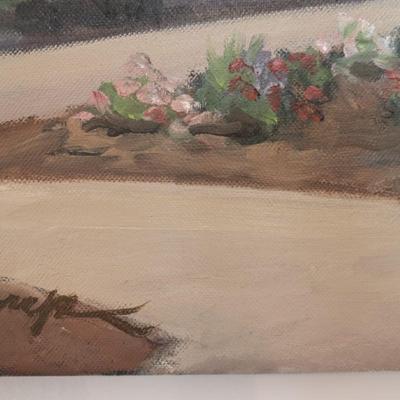 Original Painting of Tulane Campus Scene