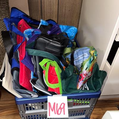 Sale Photo Thumbnail #1002: Tons of reusable bags in small crate