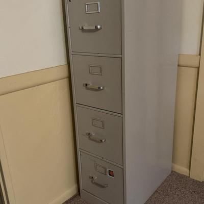 Four Drawer File Cabinet