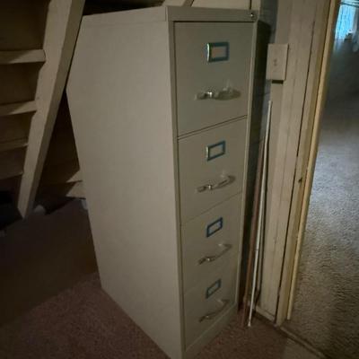 Four Drawer File Cabinet