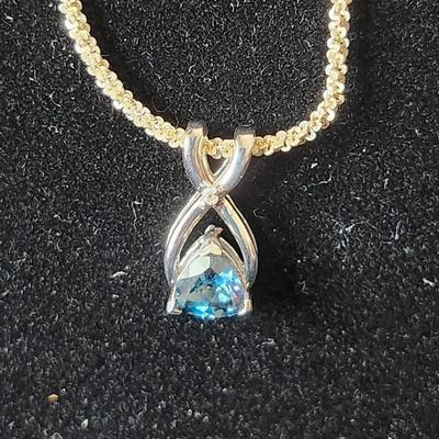 Sale Photo Thumbnail #610: 16 inch chain, 925 silver.
