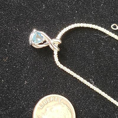 Sale Photo Thumbnail #611: 16 inch chain, 925 silver.