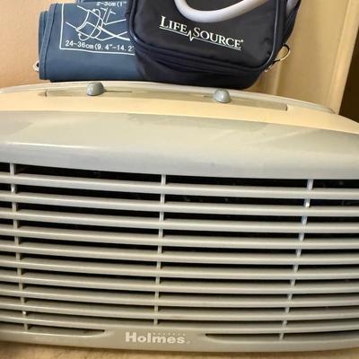 #2 Holmes Purifier, Levoit Smart Humidifier, Life Source blood pressure monitor, arm sling