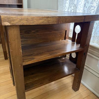 Vintage Wood Desk