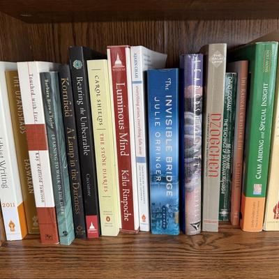2nd two rows of books