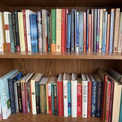 2nd two rows of books
