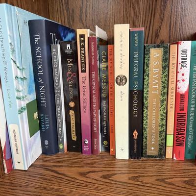 2nd two rows of books