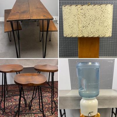 Sale Photo Thumbnail #40: Table is in excellent condition, 30" square and 30" tall. Beautifully kept circa 1960's inlay table. Chess, Checkers, Backgammon, Felt top for cards, including a roulette table. If shipping is desired we can facilitate dropping of at a crater/shipping com