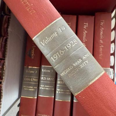 1960’s Britannica Encyclopedia Books & The Annals of America