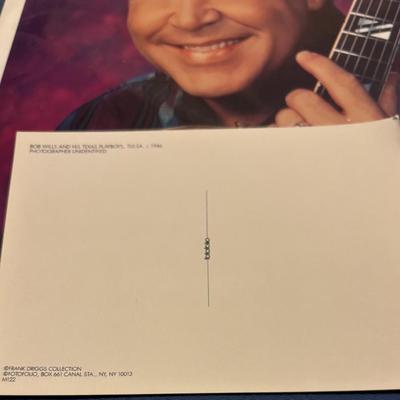 Vintage Bob Wills and the Texas Playboys Postcard