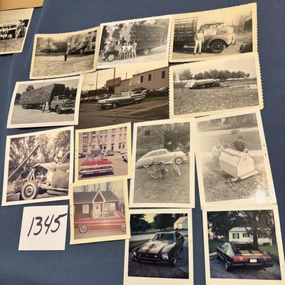 Vintage Auto Photo Lot
