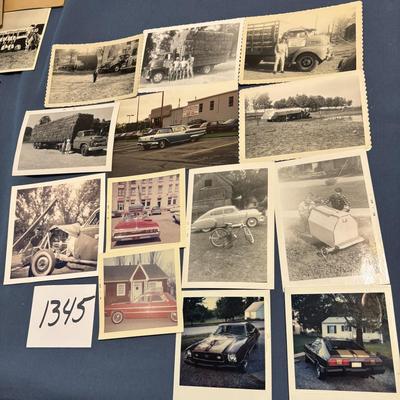 Vintage Auto Photo Lot
