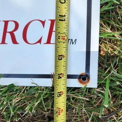 2 Metal Signs Superior Color Source 36x14
