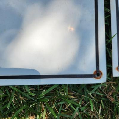 2 Metal Signs Superior Color Source 36x14