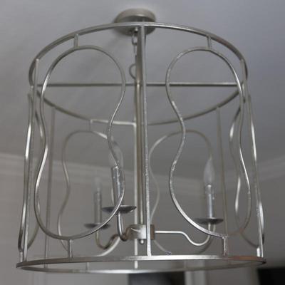 Modern Open Frame Chandelier
