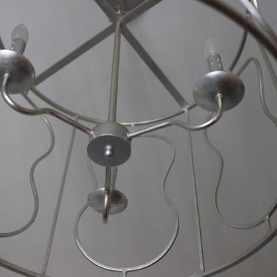 Modern Open Frame Chandelier