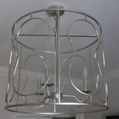 Modern Open Frame Chandelier