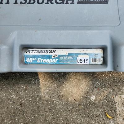Pittsburgh Automotive 40" Creeper 6 Swivel Casters