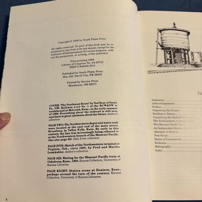 Missouri Pacific Northwest Railroad Book