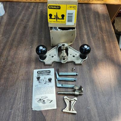 Stanley Open Throat Router Plane No. 71 Sheffield Endland NOS