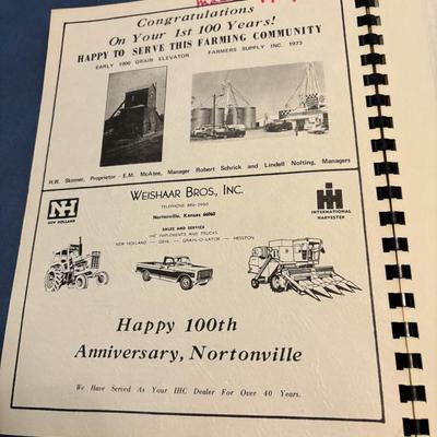 Vintage Nortonville Centennial Book