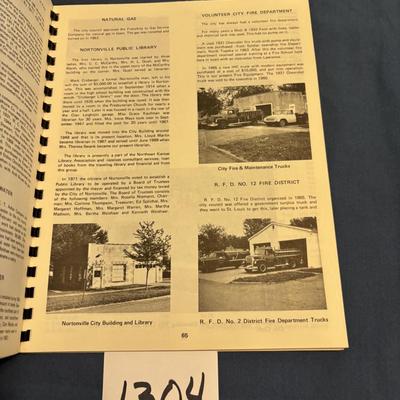 Vintage Nortonville Centennial Book