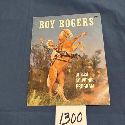 Roy Rodger’s Official Souvenir Program
