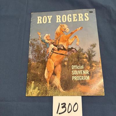Roy Rodger’s Official Souvenir Program