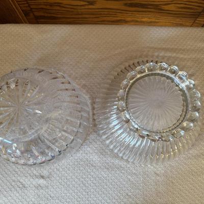 Vintage Glass Serving Bowls