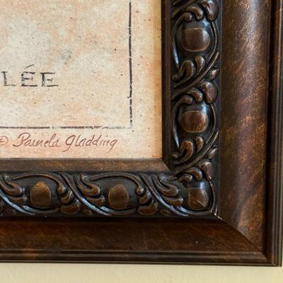 Chateau La Claire Brouilly Framed Art