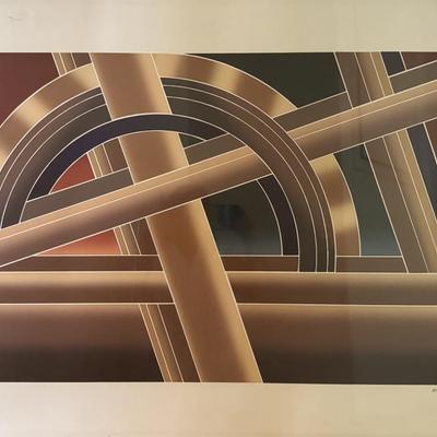 Harmony in Space, Martineau signed Art, 1/10, not framed