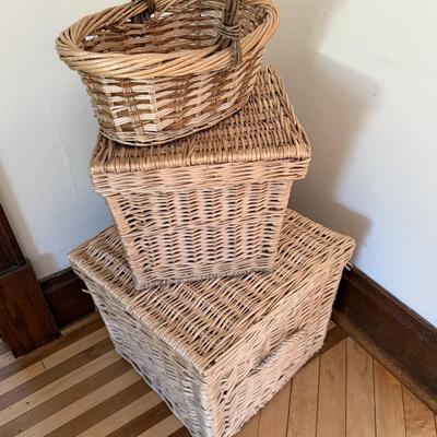 Wicker baskets