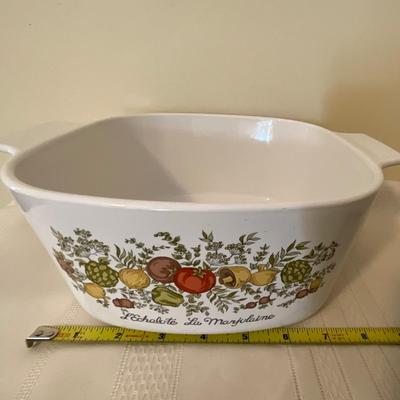 Vintage Spice of Life CorningWare Casserole Dish