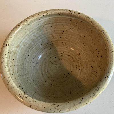 Pottery bowl, coffee mugs, pasta noodle glass containers