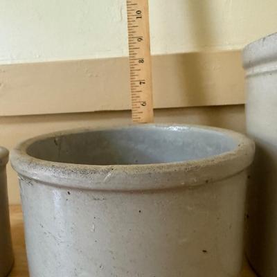 Stoneware Crock Set