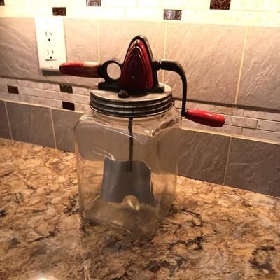VINTAGE BUTTER CHURN