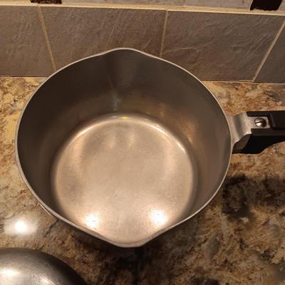 WAGNER WARE SAUCEPAN AND STOCK POT