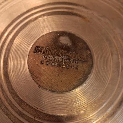 RACHEL RAY SAUCEPAN, DOUBLE BOILER/STEAMER AND A FRY PAN