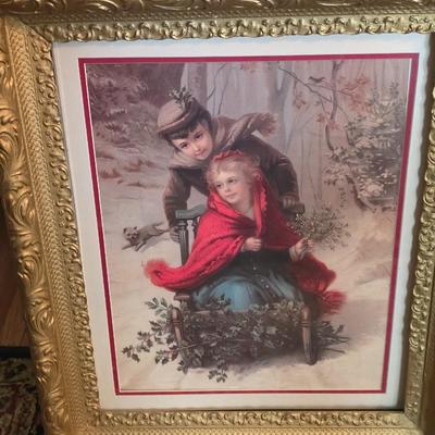 Holiday pictures and decor