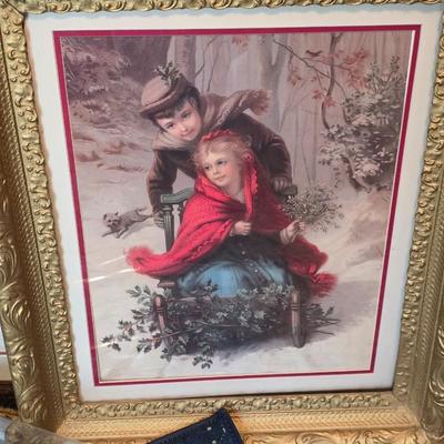 Holiday pictures and decor