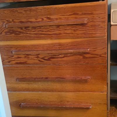 Wood dresser