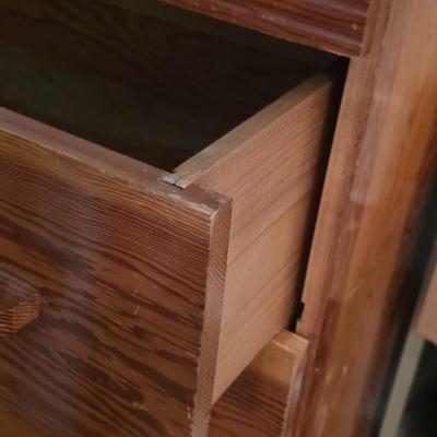 Wood dresser
