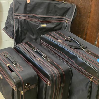 Four piece Samsonite luggage set
