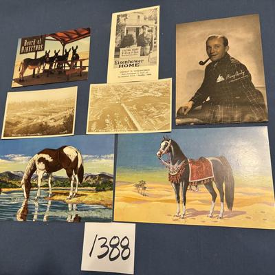 Bing Crosby and Postcard Lot