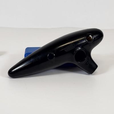 LOT 81: Vintage Instrument Lot of Ocarina and Size Variety of Four Harmonica's