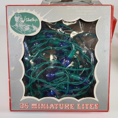 LOT 85: Lot of Christmas Lights with Variety of Colors, Sizes and Length