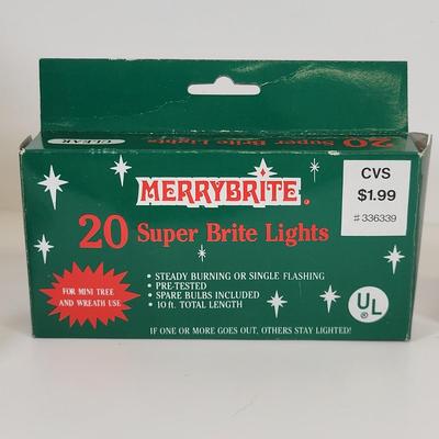 LOT 85: Lot of Christmas Lights with Variety of Colors, Sizes and Length