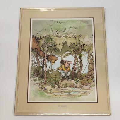 LOT 88: Variety of Golf Themed Items Including VHS Tapes, Posters and More